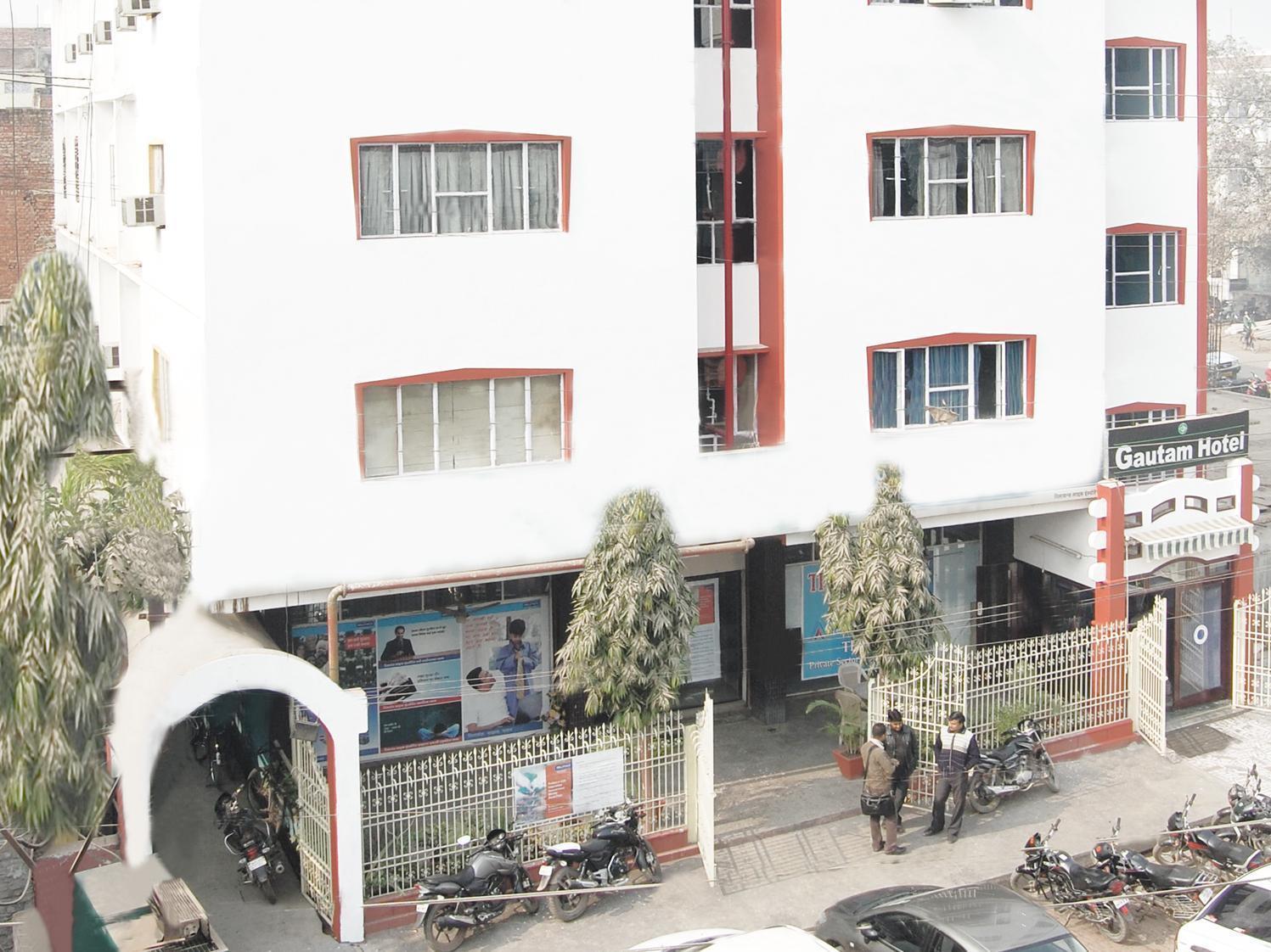 Gautam Hotel Varanasi Bagian luar foto